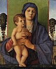 Giovanni Bellini Wall Art - Madonna degli Alberetti